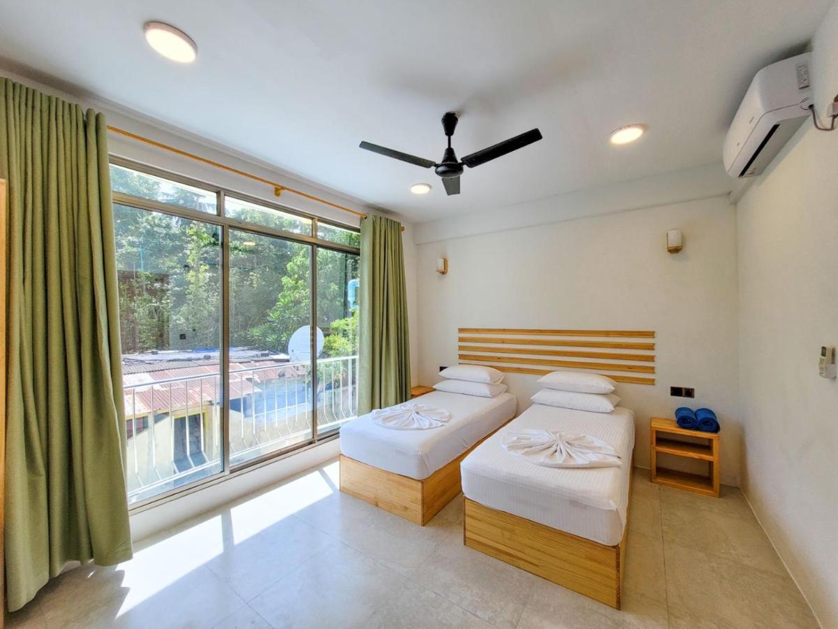 Thila Sky View - Guest House Thoddoo Exteriör bild